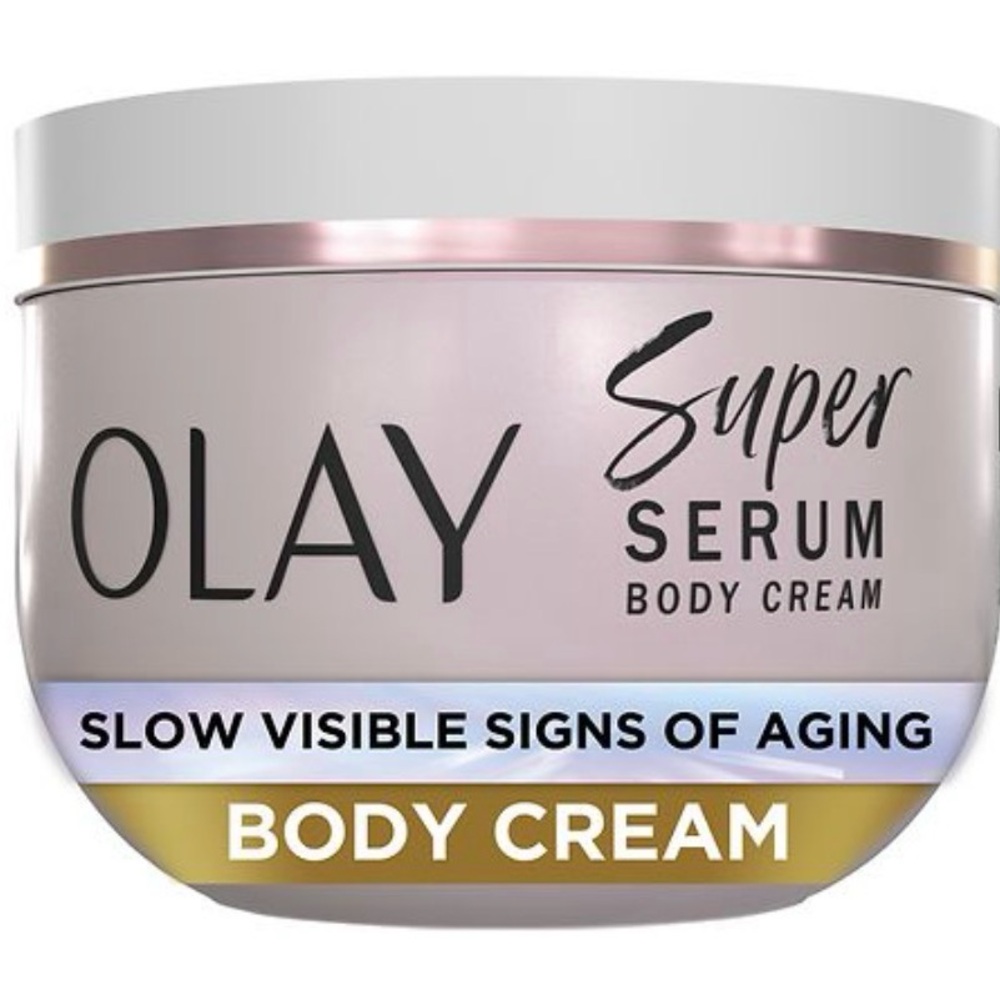 OLAY Super Serum Body Cream - White and Gold